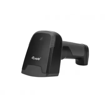 Equip 2D brūkšninių kodų skaitytuvas lazerinis belaidis/2.4GHz+BT+USB pilkas