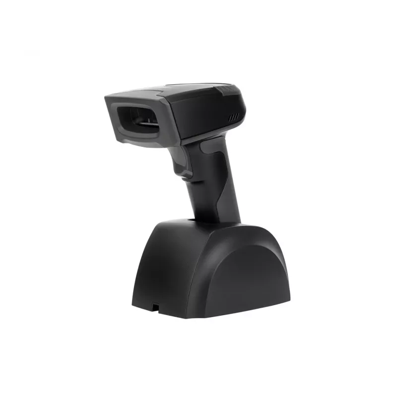 Equip 2D brūkšninių kodų skaitytuvas lazerinis belaidis/2.4GHz+BT+USB pilkas