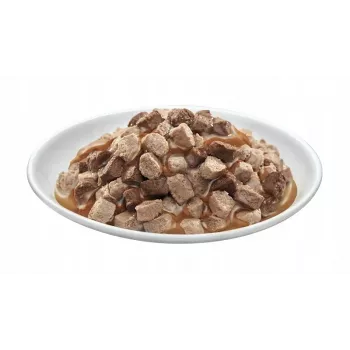 PREVITAL Mega Box Veršiena, Lašiša, Kepenėlės, Vištiena – šlapias kačių ėdalas – 40x100g