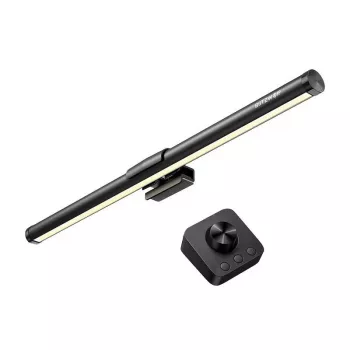 BlitzWolf BW-CML5 Monitor Light Bar su belaidžiu nuotolinio valdymo pultu, RGB foniniu apšvietimu, 2700K-6500K, USB-C, anti-glare