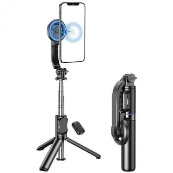 AWEI X51 Magnetic Selfie Stick Tripod Black