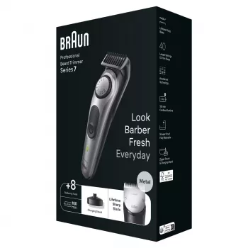 Braun BT7420 Barzdos Trimmeris - Viskas Viename Trimmeris - Juoda/Pilka
