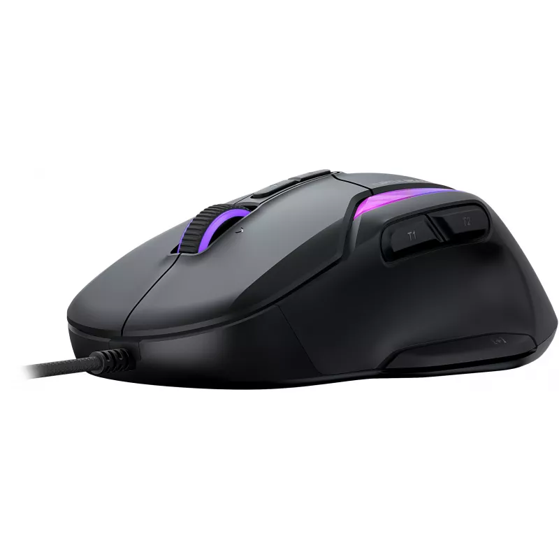 Turtle Beach Kone II ergonominė RGB žaidimų pelė, juoda