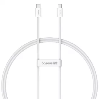Baseus Superior USB C į USB C duomenų laidas 1 m 30 W baltas