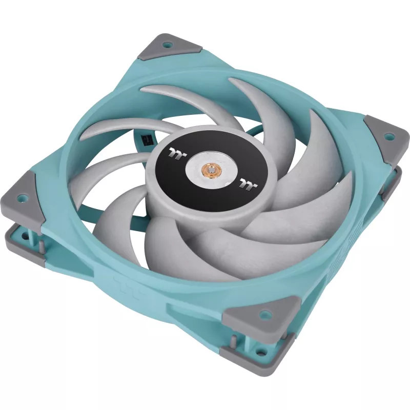 Thermaltake TOUGHFAN 12 Turquoise High Static Pressure Radiator Fan 120mm Single Pack