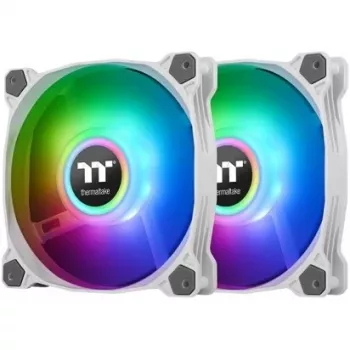 Thermaltake Pure Duo 14 ARGB Sync Radiator Fan - korpuso ventiliatorius - 140 mm - baltas (2 vnt. pakuotė)