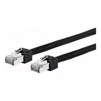 METZ CONNECT Ultraflex500 Cat.6 SFTP Patch Cable RJ-45 (M) to RJ-45 (M) 3.0m Black