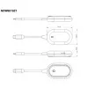 Bluechip Wireless Display Dongle HDMI (NWD6000) USB-C (DP Alt Mode) į HDMI su USB-A maitinimu