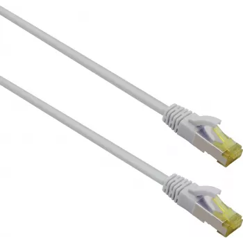 Helos Ultra Flex Patch Cable - RJ-45 (M) į RJ-45 (M) - 1 m - S/FTP - Cat6a - Halogen-Free - Pilka