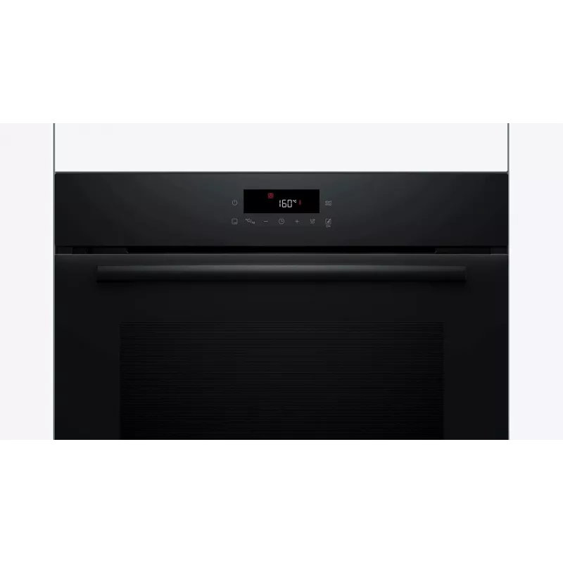 BOSCH HBG571EB4 Įmontuojama orkaitė, juoda, 71 L, pirolitinis savaiminis valymas, 7 šildymo būdai