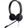 Jabra Evolve 20 MS Stereo USB-C ausinės ant galvos su triukšmą slopinančiu mikrofonu, juodos spalvos