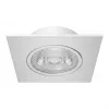 Synergy 21 LED įleidžiamas lubinis šviestuvas Helios White - kvadratinis + pasukamas - neutrali balta