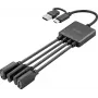 Sandberg USB-C/A į 2A+2C skirstytuvas (136-81)