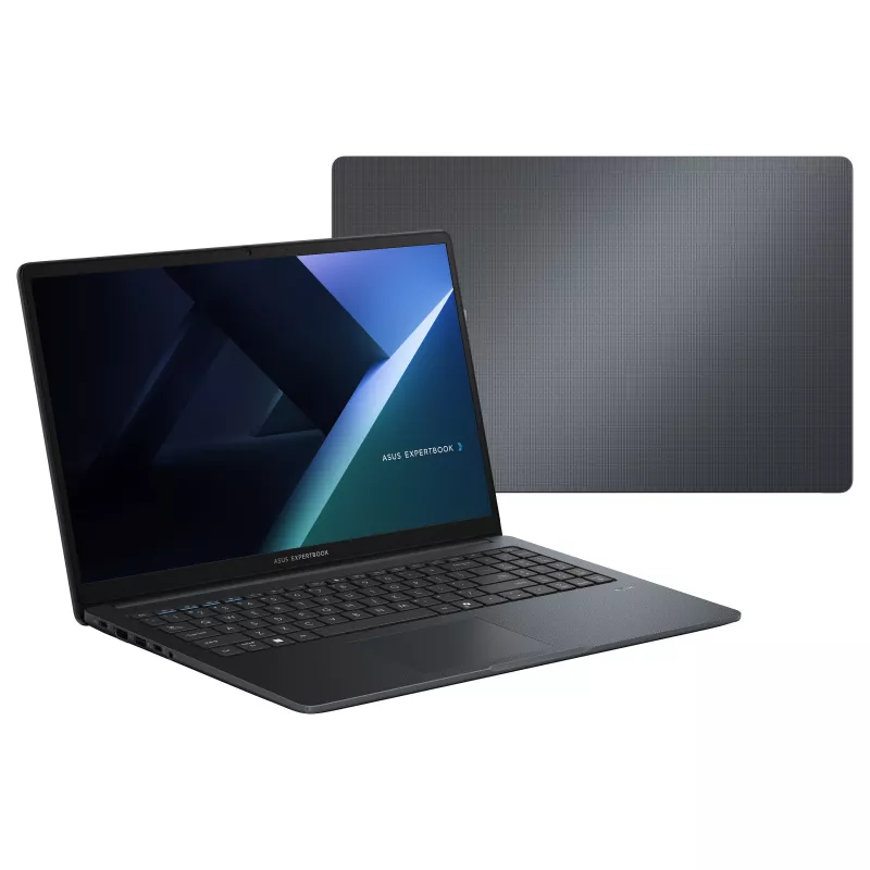 ASUS ExpertBook B1 B1503CVA-S79180 15.6 colio Full HD IPS nešiojamas kompiuteris, Intel Core 7 150U, 16 GB DDR5, 256 GB SSD, FreeDOS, vokiška klaviatūra, Star Black