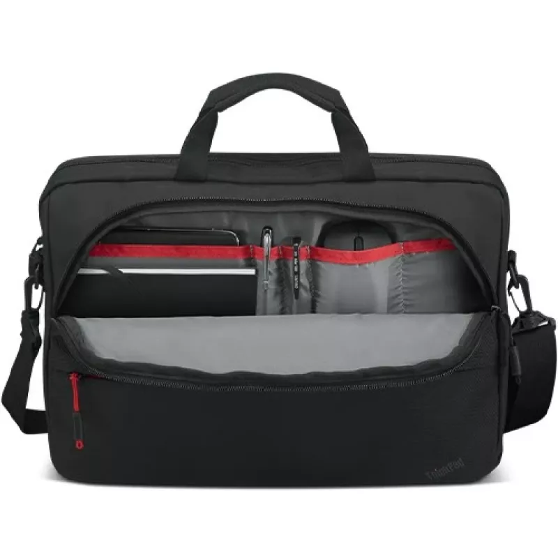 Lenovo Essential 16 colių viršutinio įkrovimo nešiojamojo kompiuterio dėklas, juodas