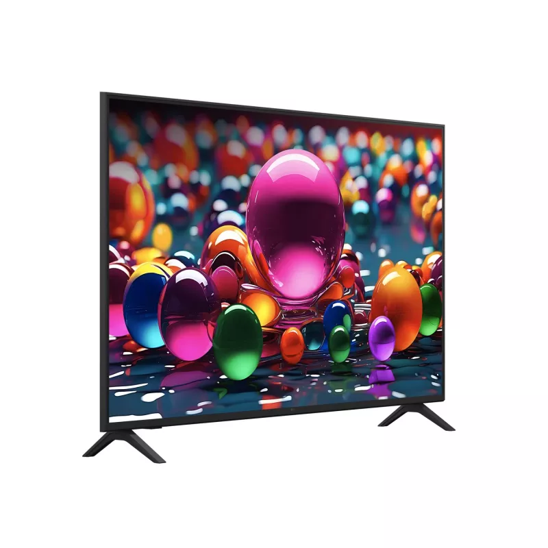 LG 55UA75006LA 55 colių 4K Ultra HD išmanusis LED televizorius su webOS 25, juodas
