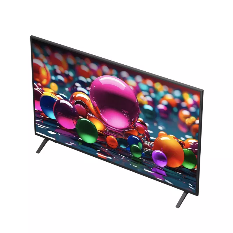 LG 55UA75006LA 55 colių 4K Ultra HD išmanusis LED televizorius su webOS 25, juodas