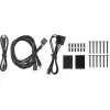 Thermaltake Riing Trio 12 RGB Radiator Fan White TT Premium Edition (3 rinkinys su valdikliu)