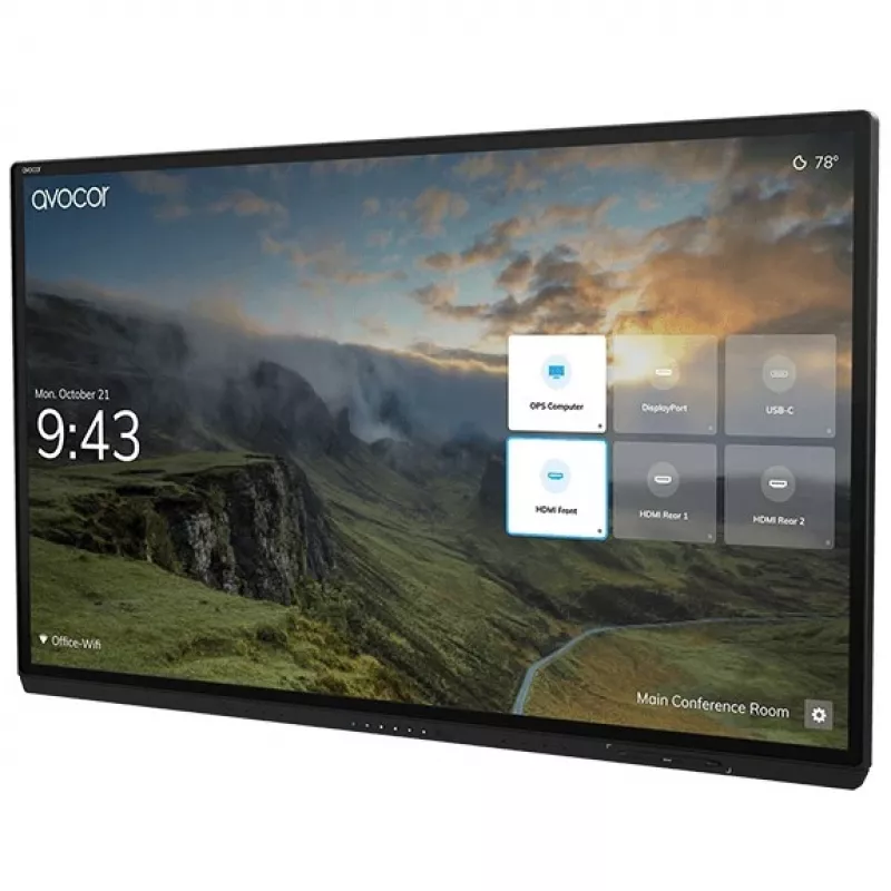 Avocor AVG-6560 65 inch 4K interaktyvus liečiamasis ekranas G serija
