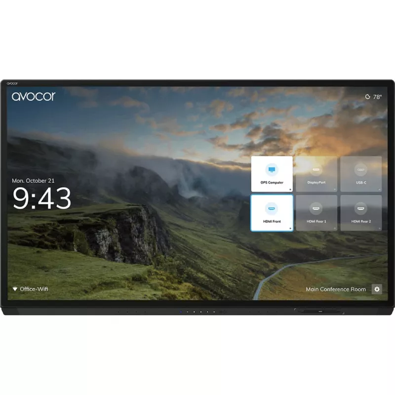 Avocor AVG-6560 65 inch 4K interaktyvus liečiamasis ekranas G serija