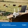 TP-LINK Tapo C665G komplektas: lauko IP kamera ir saulės baterija 4K 8MP Wi-Fi LTE