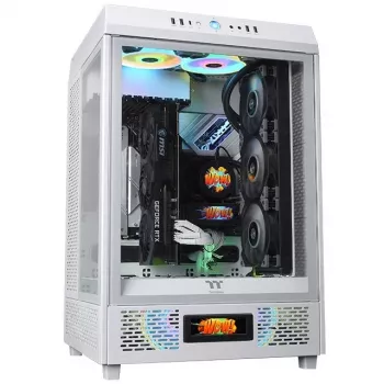 Thermaltake LCD Panel Kit Snow White, skirtas The Tower 500