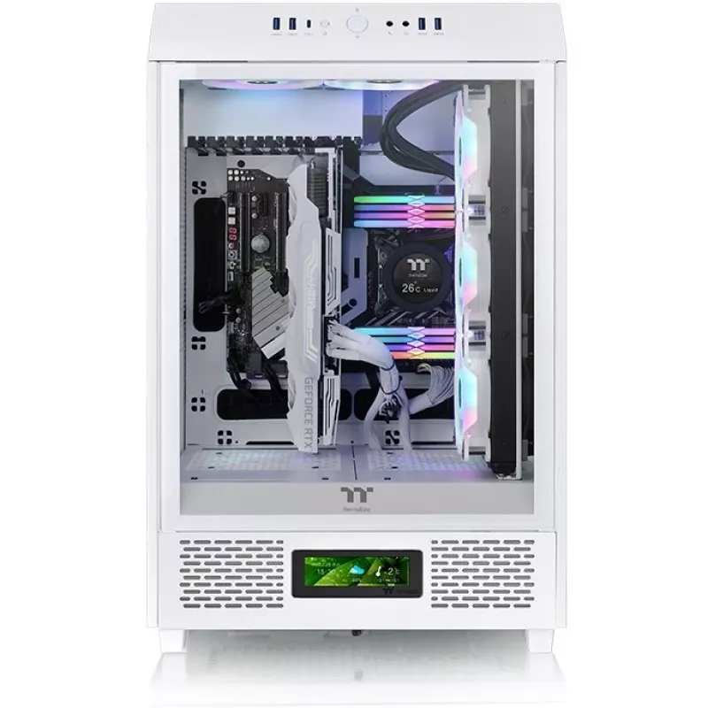 Thermaltake LCD Panel Kit Snow White, skirtas The Tower 500