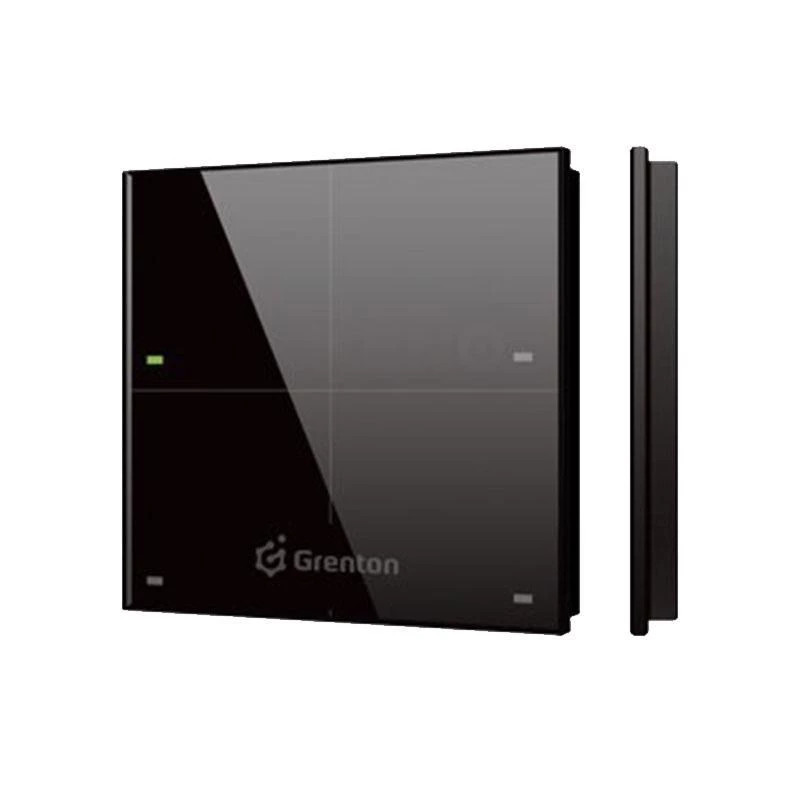 Grenton Touch Panel 4 Touch Fields TF-BUS Black Glass