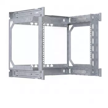 EFB Elektronik Back Frame for X-Rack Wall-Mount Enclosure 400-600mm 9U 600x500mm Galvanized (WGX-BF09)
