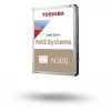 Toshiba N300 8TB NAS kietasis diskas 7200RPM 256MB talpykla SATA III 3,5 colio mažmeninė