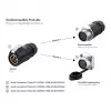 Good Connections Industrial Connector S1 - Power 4-Pin M20 Male Plug with Click-Lock, Solder Termination, IP65/66