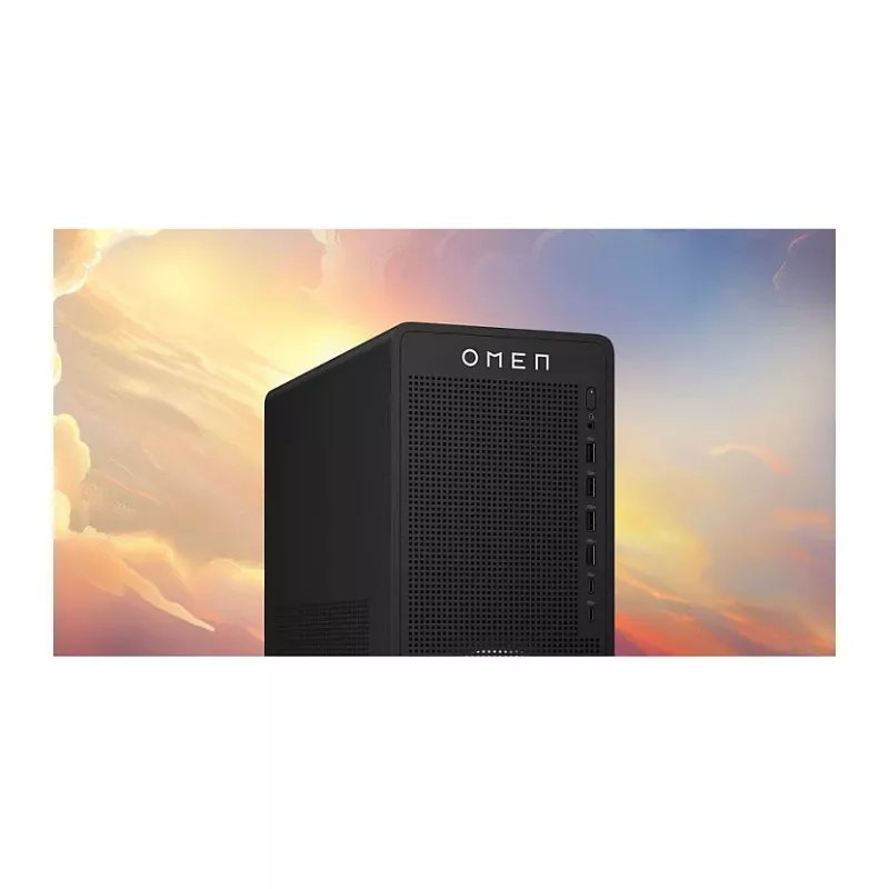 HP OMEN 16L Desktop TG03-0177ng, juodas metalas, Ryzen 7 8700F, 32 GB RAM, 1 TB SSD, GeForce RTX 5060 Ti