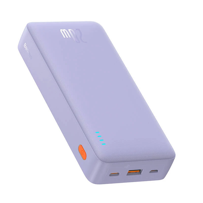 Baseus Airpow - 20 000 mAh 20W Power Bank (Violetinė)