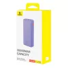 Baseus Airpow - 20 000 mAh 20W Power Bank (Violetinė)