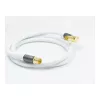 Good Connections SmartFLEX SAT antenos laidas, IEC/Coax kampinis kištukas į lizdą, paauksuotas, keturgubai ekranuotas, 120 dB, baltas, 2 m (GC-M2063)