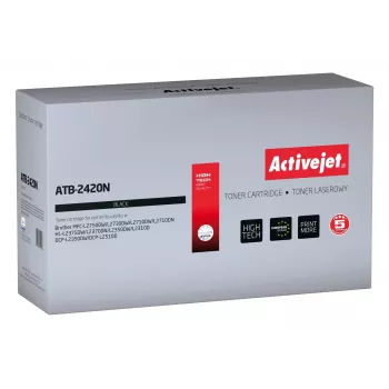 Activejet ATB-2420N kasetė su toneriu Supreme juoda 3000 puslapių, suderinama su Brother TN-2420A