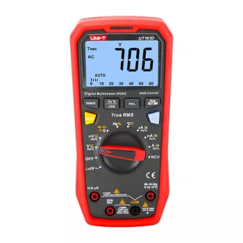 Uni-T UT161D True RMS skaitmeninis multimetras, 60000 skaitmenų