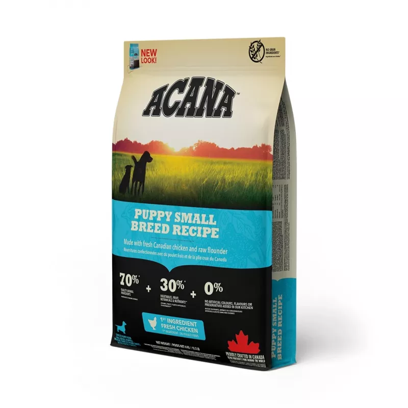 ACANA Heritage Puppy Small Breed Dry Dog Food, Chicken, 6 kg
