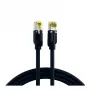 EFB-Elektronik RJ45 Patch Cable Cat.6A S/FTP LSZH Draka UC900 TM31 Black 0.25m