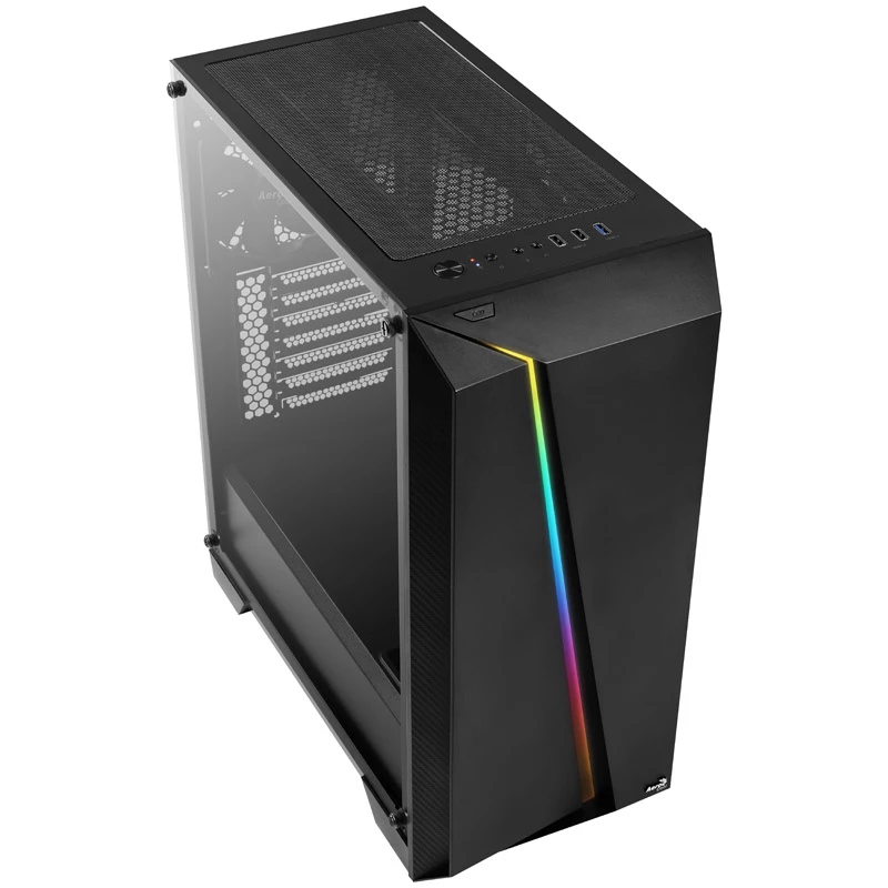 Aerocool Cylon Pro Tempered Glass Midi-Tower - Black