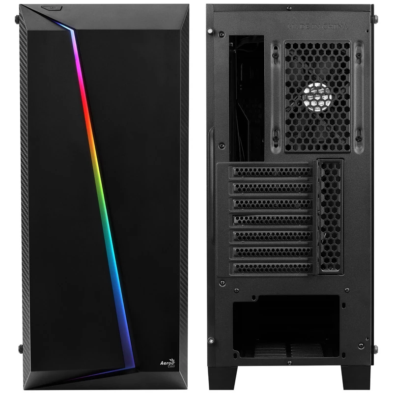 Aerocool Cylon Pro Tempered Glass Midi-Tower - Black
