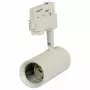 Synergy 21 GU10 Track Socket 02, skirta 3 fazių takų sistemai, juoda, aliuminis
