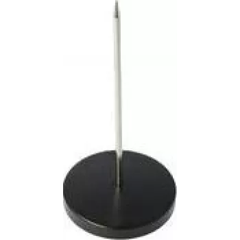 WESTCOTT Paper Spike, nerūdijantis plienas, juoda, aukštis: 130 mm, pagrindo skersmuo: 70 mm, 1 vnt. (E-29700 00)