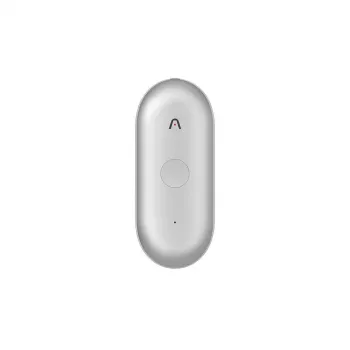 PLAUD NotePin S Silver AI Voice Recorder, 64 GB, 300 mAh, USB-C, sidabrinis