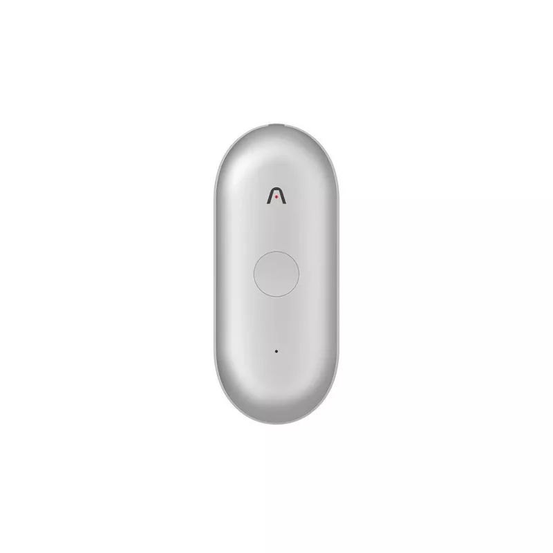 PLAUD NotePin S Silver AI Voice Recorder, 64 GB, 300 mAh, USB-C, sidabrinis