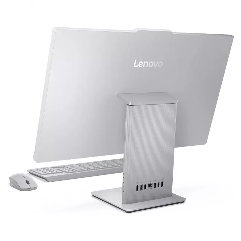 Lenovo IdeaCentre AIO 3 27ARR9 All-in-One PC, 27 colių FHD IPS ekranas, AMD Ryzen 7 7735HS, 16GB DDR5 RAM, 512GB SSD, Windows 11 Home, Storm Grey