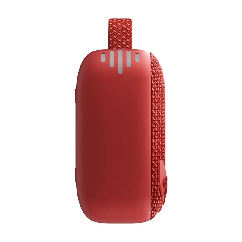 QCY SP2 nešiojamas Bluetooth garsiakalbis (raudonas) - IP67 atsparus vandeniui, RGB apšvietimas, TWS stereo