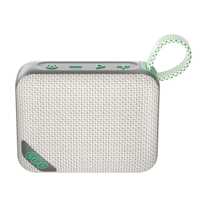 QCY SP2 belaidis garsiakalbis (ruda) - Nešiojamas Bluetooth 5.3 su RGB apšvietimu, IPX5, TWS