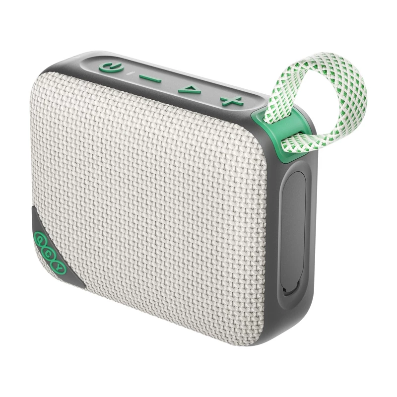 QCY SP2 belaidis garsiakalbis (ruda) - Nešiojamas Bluetooth 5.3 su RGB apšvietimu, IPX5, TWS