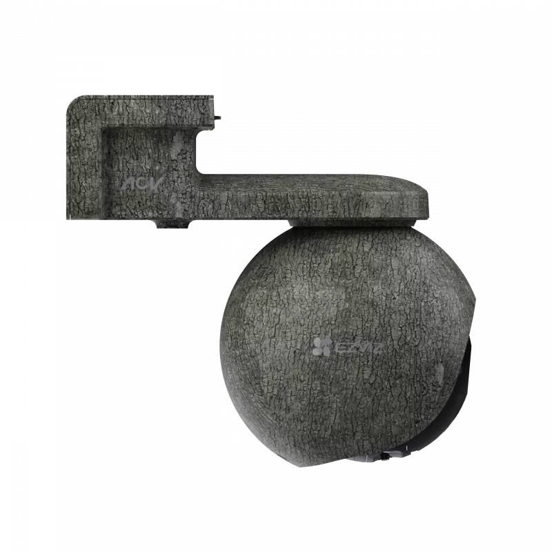 „EZVIZ CS-EB8/SP Ranger“ baterijomis maitinamas lauko PT kamerų rinkinys su saulės baterija (4G/LTE, WiFi 2,4 GHz, 4K, 8 MP, 4 mm, IP65)